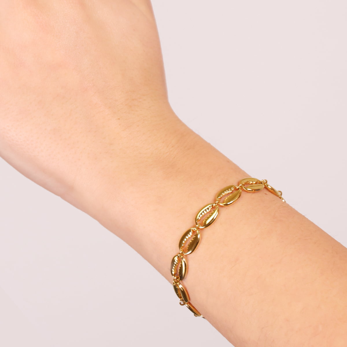 Pulsera Tide Shankha Dorado Anartxy