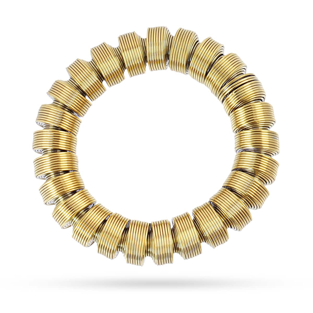 Pulsera Tubogas Dazzle Dorado Anartxy