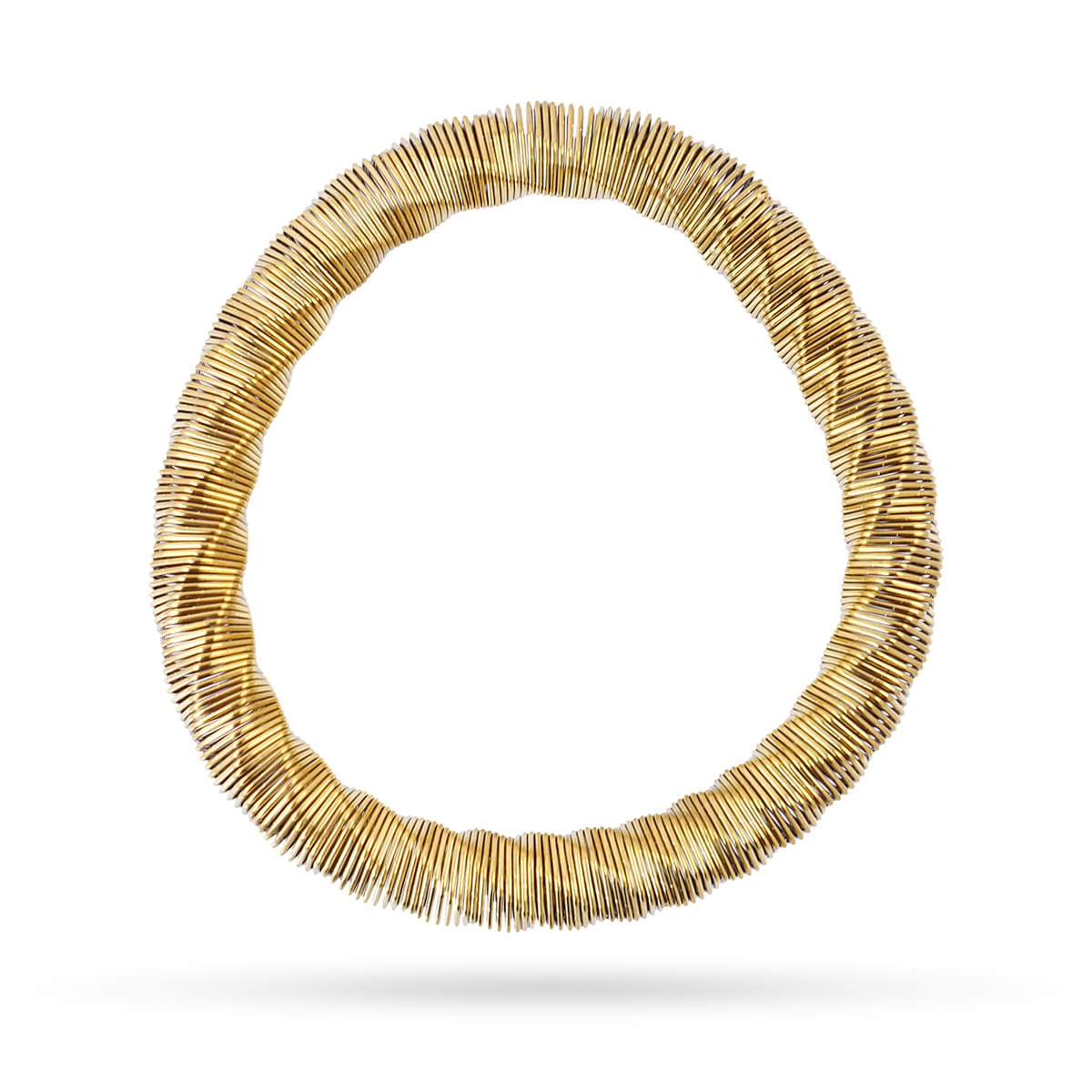 Pulsera Tubogas Golden Dorado Anartxy