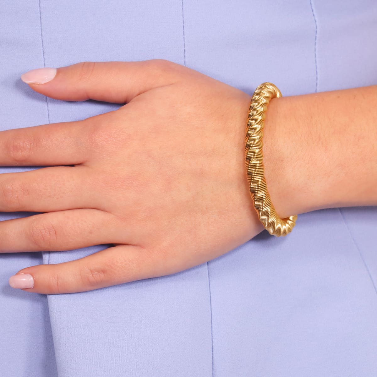 Pulsera Tubogas Golden Dorado Anartxy