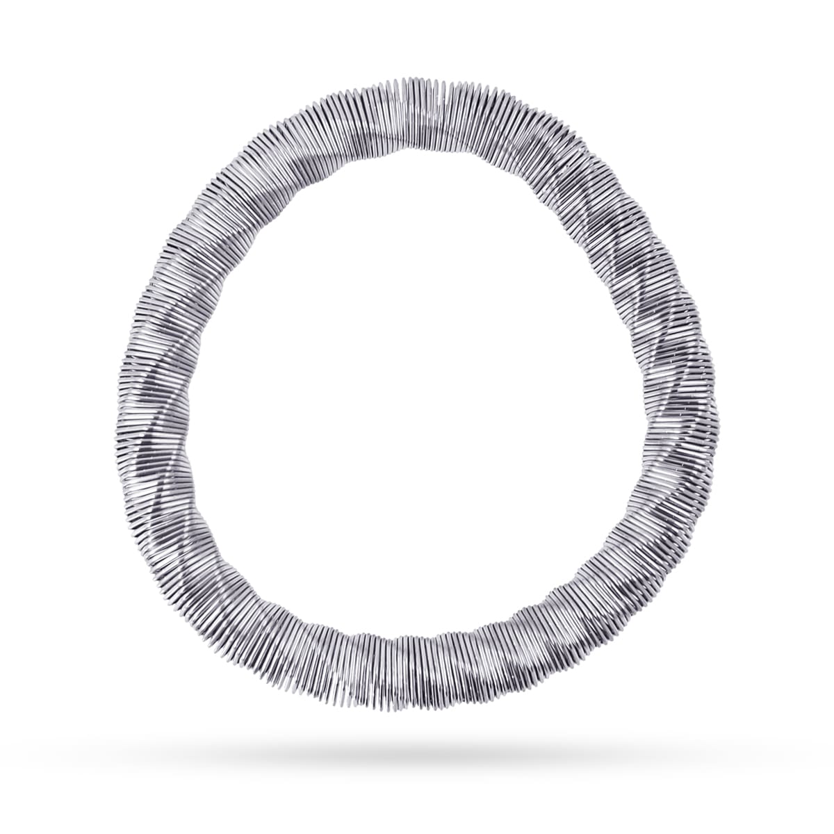 Pulsera Tubogas Golden Plateado Anartxy