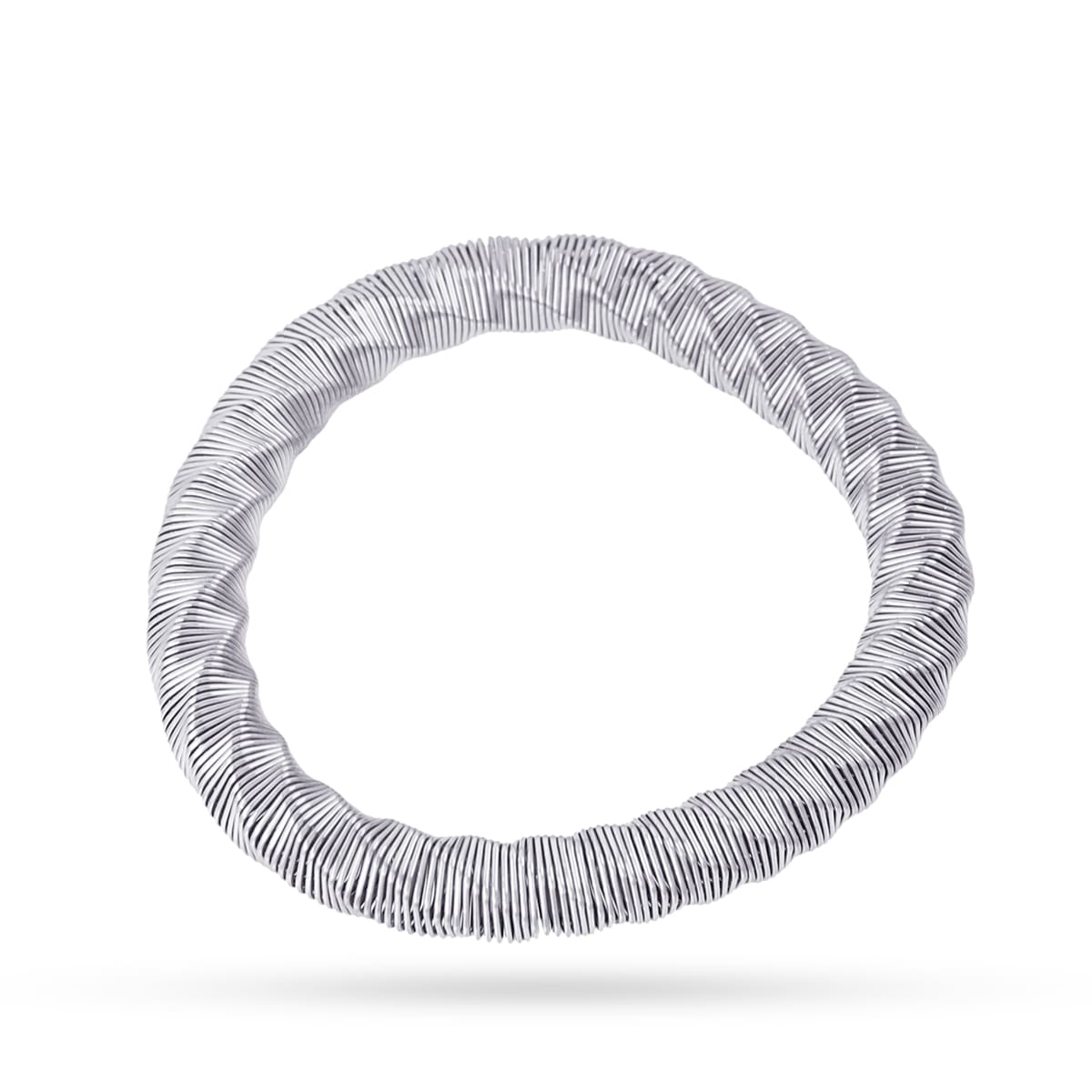 Pulsera Tubogas Golden Plateado Anartxy