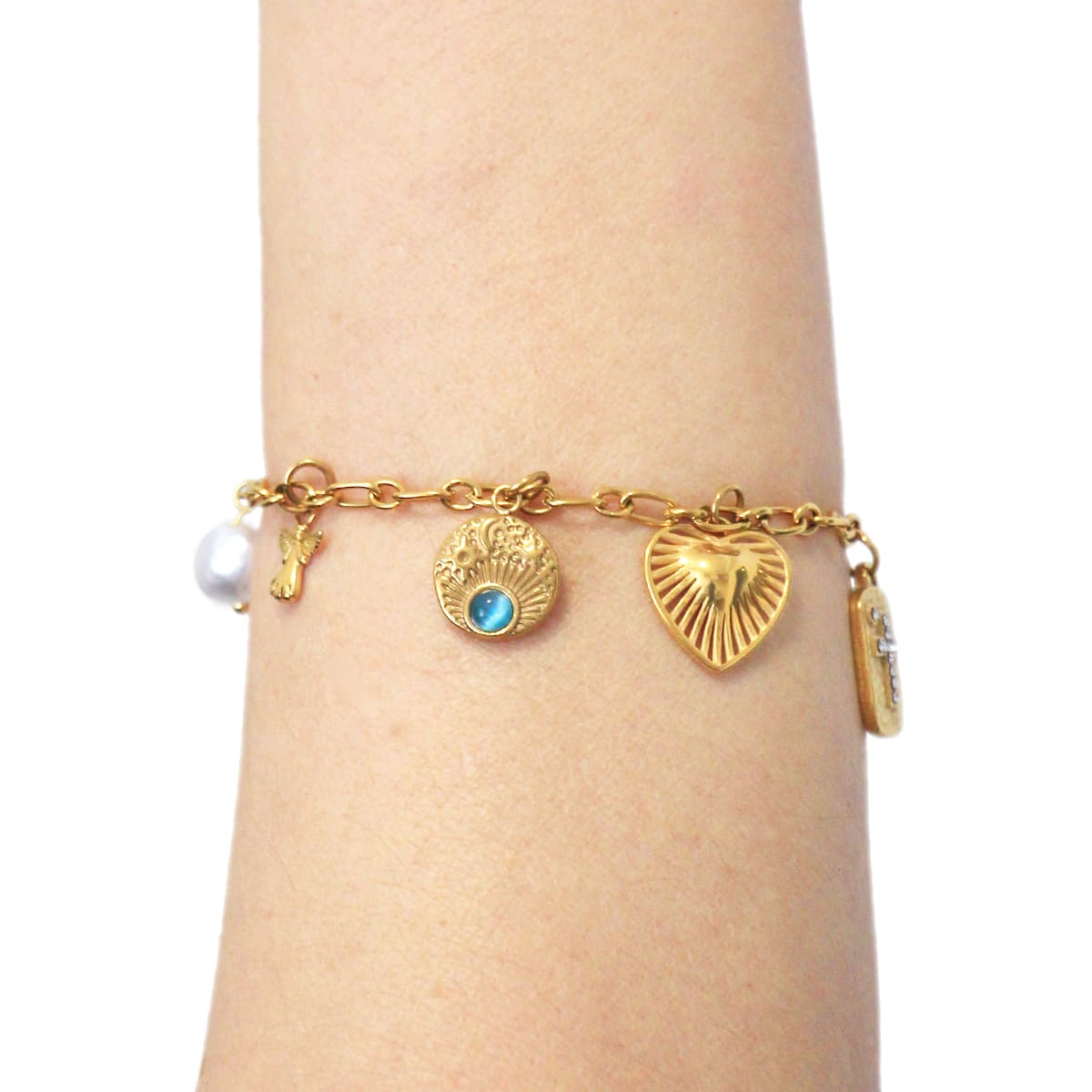 Pulsera Luminaria Dorado Anartxy