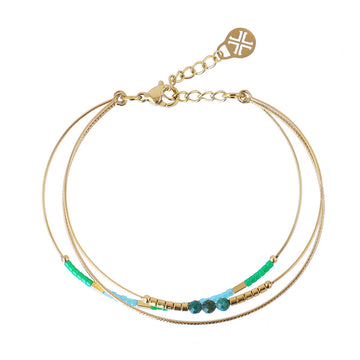 Pulsera Spirit Zindra Turquesa Anartxy