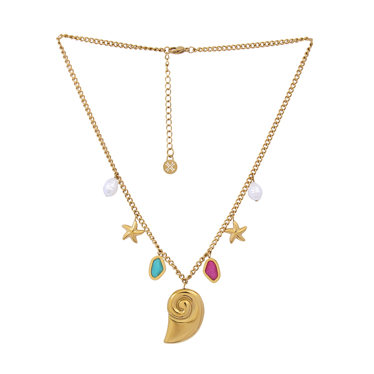 Collar Aqua Seashell