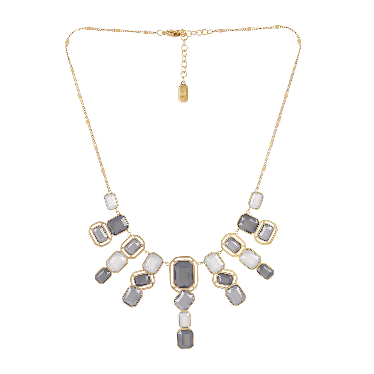 Collar Pixels Sienna Gris Anartxy