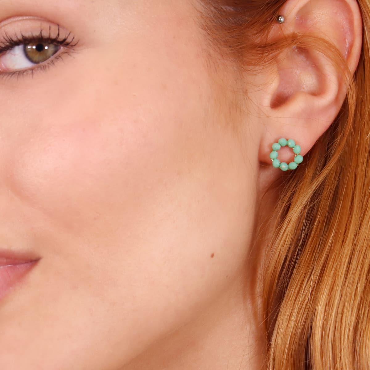 Pendientes Levity Whisper Turquesa Anartxy