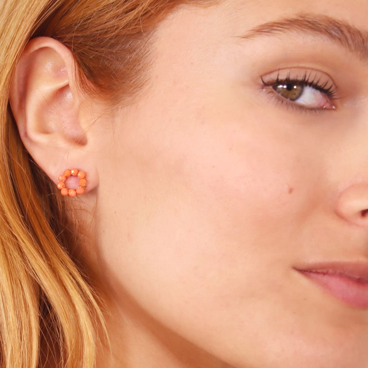 Pendientes Levity Whisper Naranja Anartxy