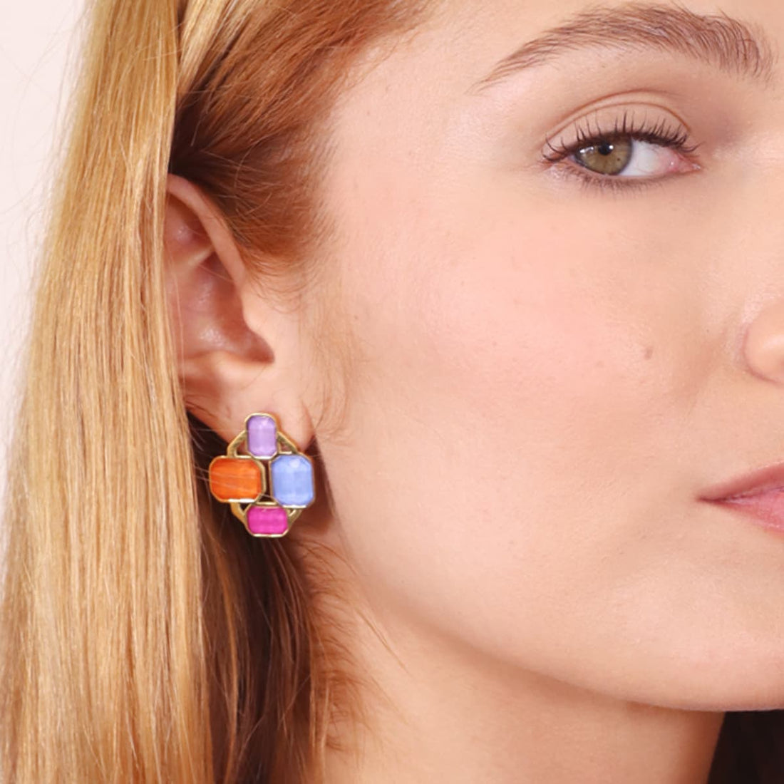 Pendientes Pixels Sunburst Combinado Anartxy