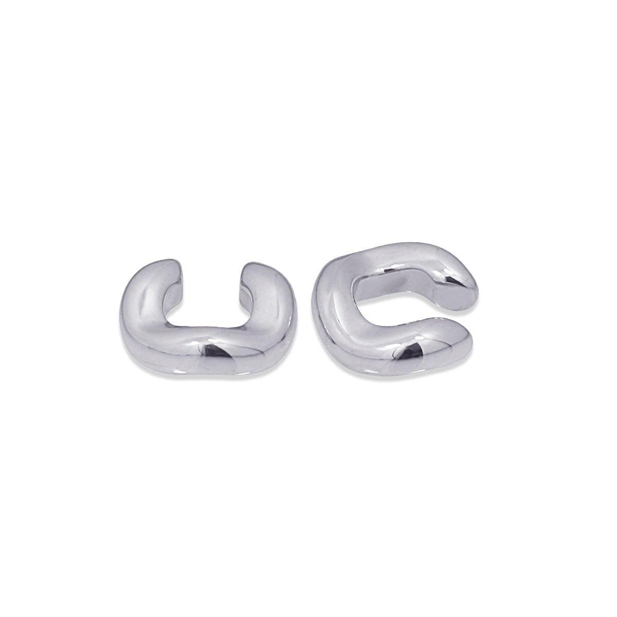Pendientes Waves Tiny Wave Plateado Anartxy