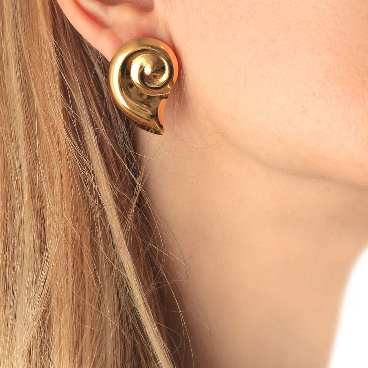 Pendientes Tide Sea Dorado Anartxy