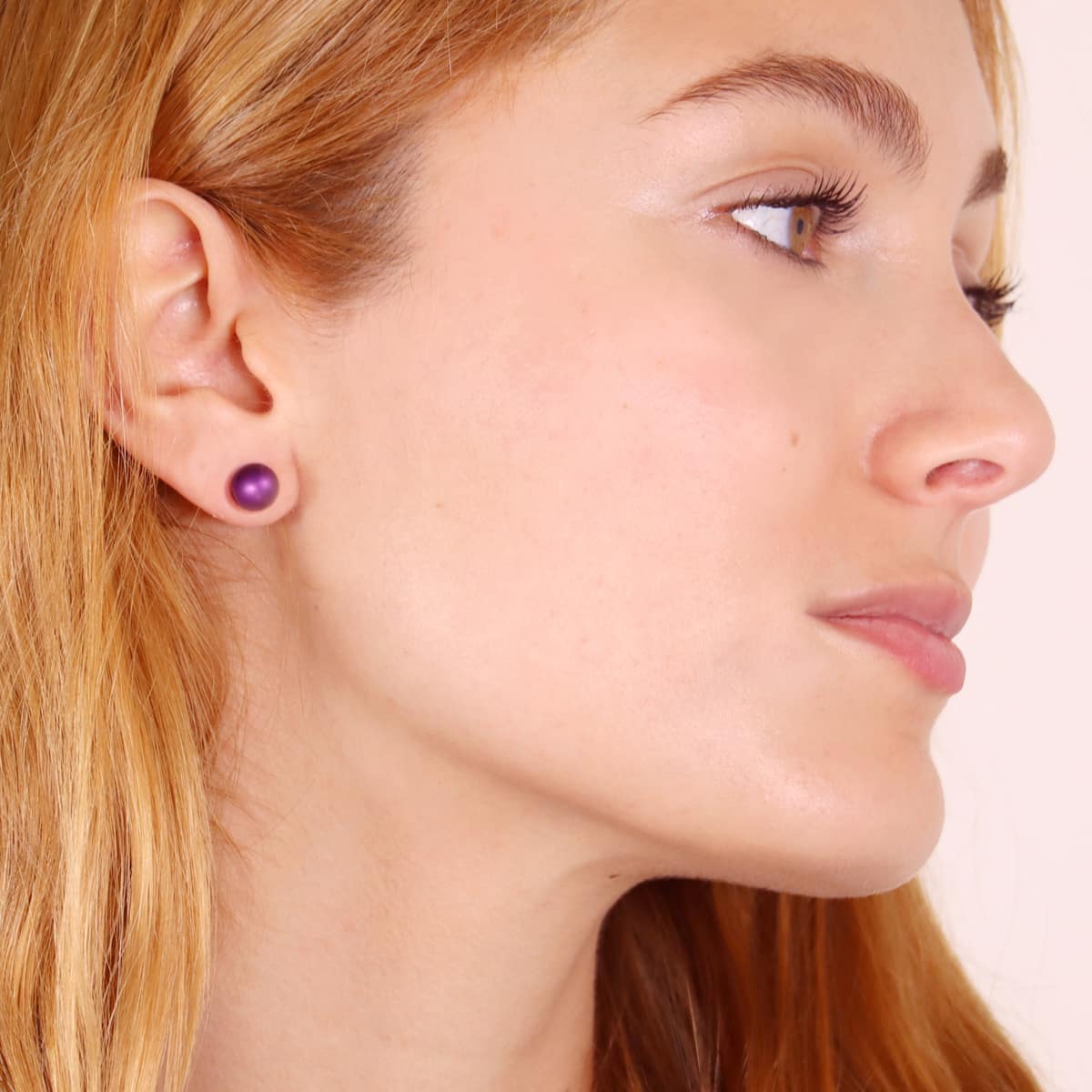 Pendientes Frost Glow Morado Anartxy