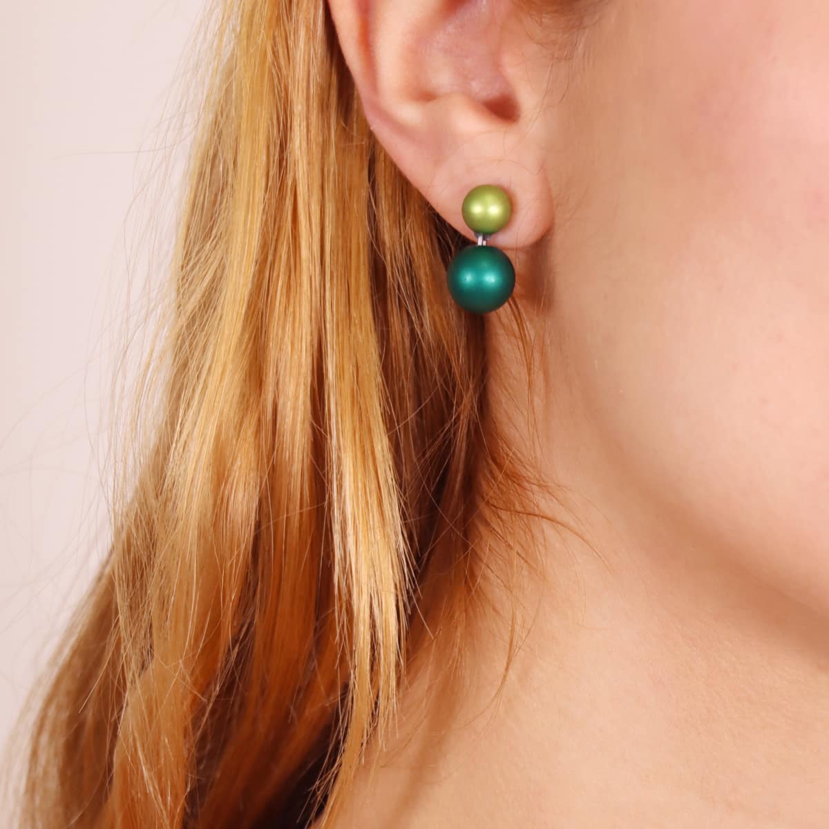 Pendientes Frost Aura Verde Anartxy