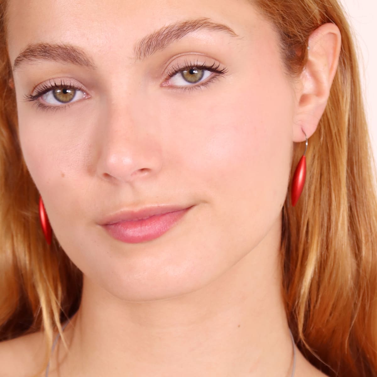 Pendientes Frost Lively Rojo Anartxy