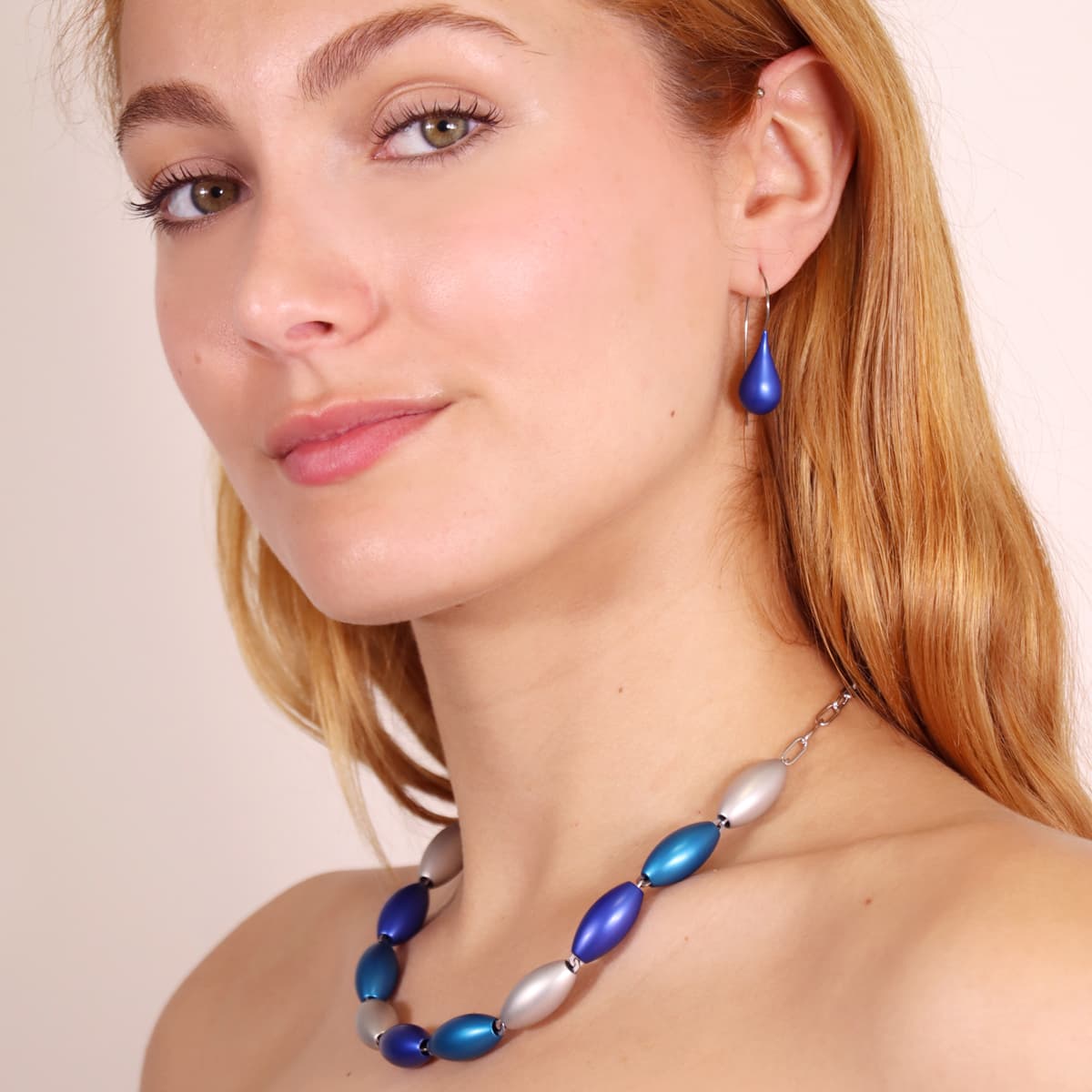 Pendientes Frost Serenity Azul Anartxy