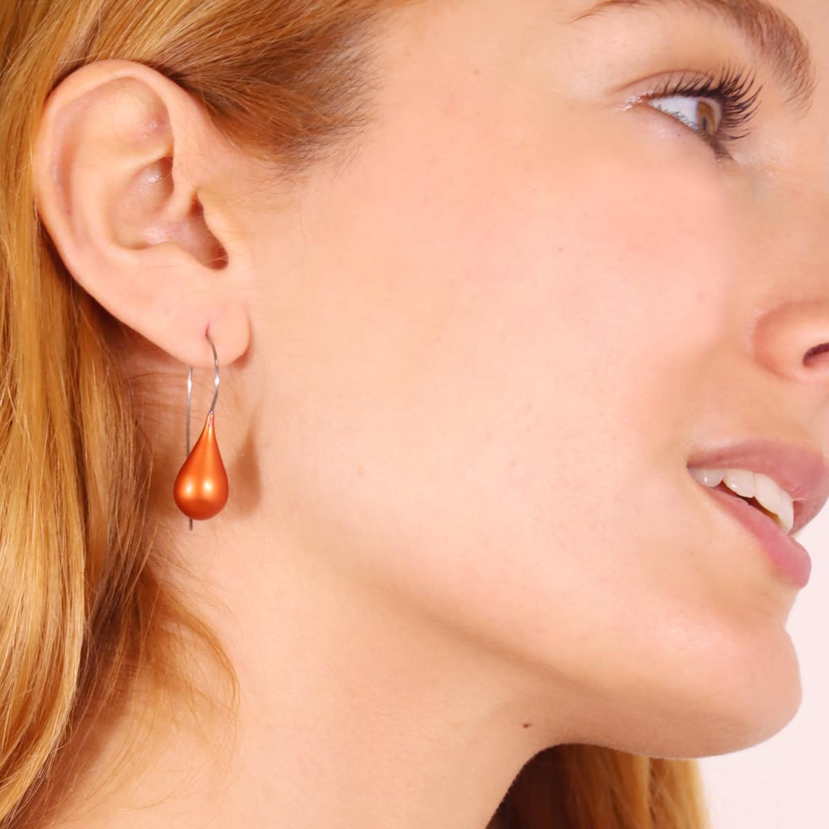 Pendientes Frost Serenity Naranja Anartxy