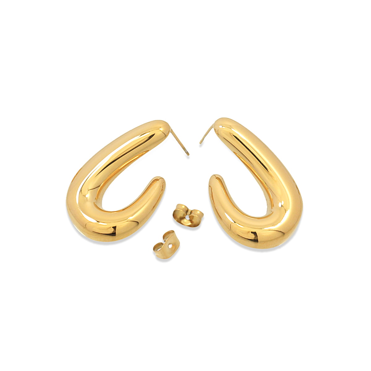 Pendientes Waves Nest Dorado Anartxy