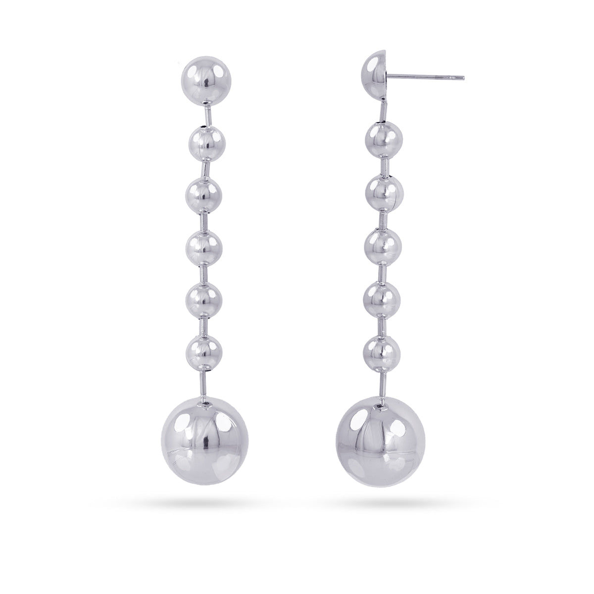 Pendientes Orbit Bead