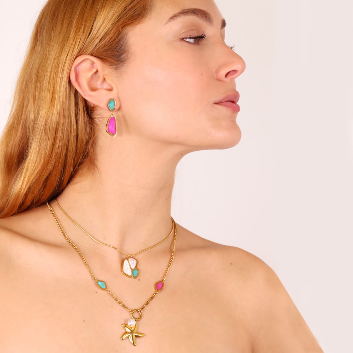 Pendientes Aqua Lagoon