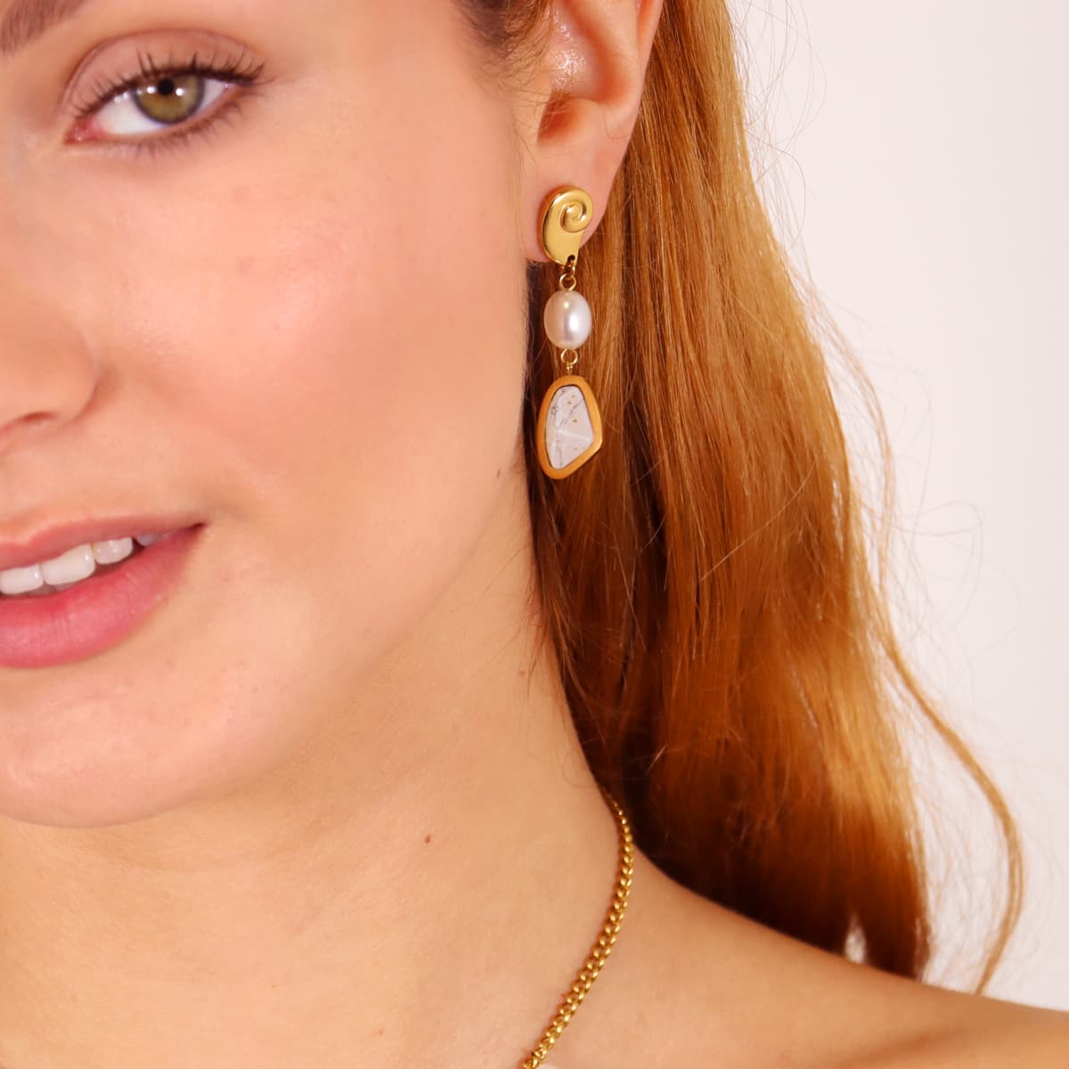 Pendientes Aqua Reef