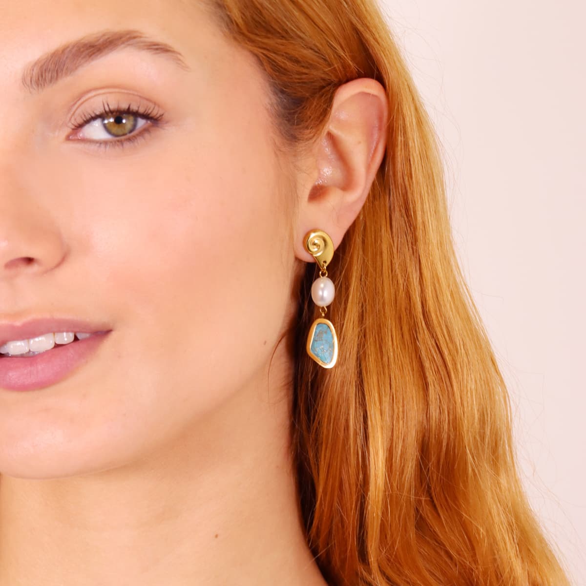 Pendientes Aqua Reef