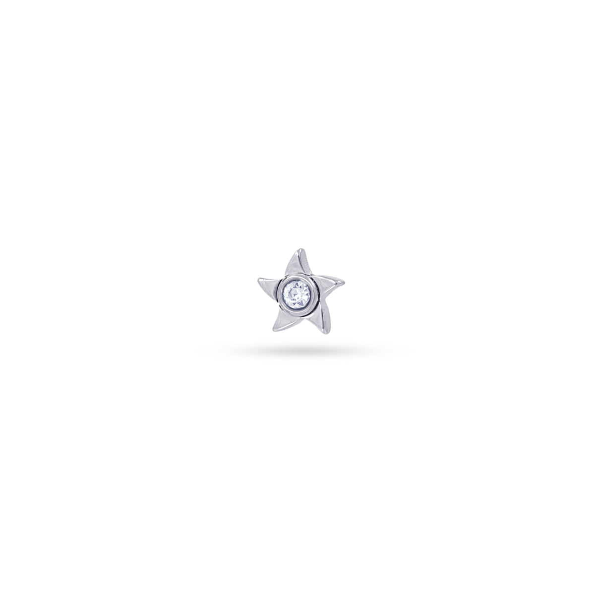 Piercing Stellar Plateado Anartxy