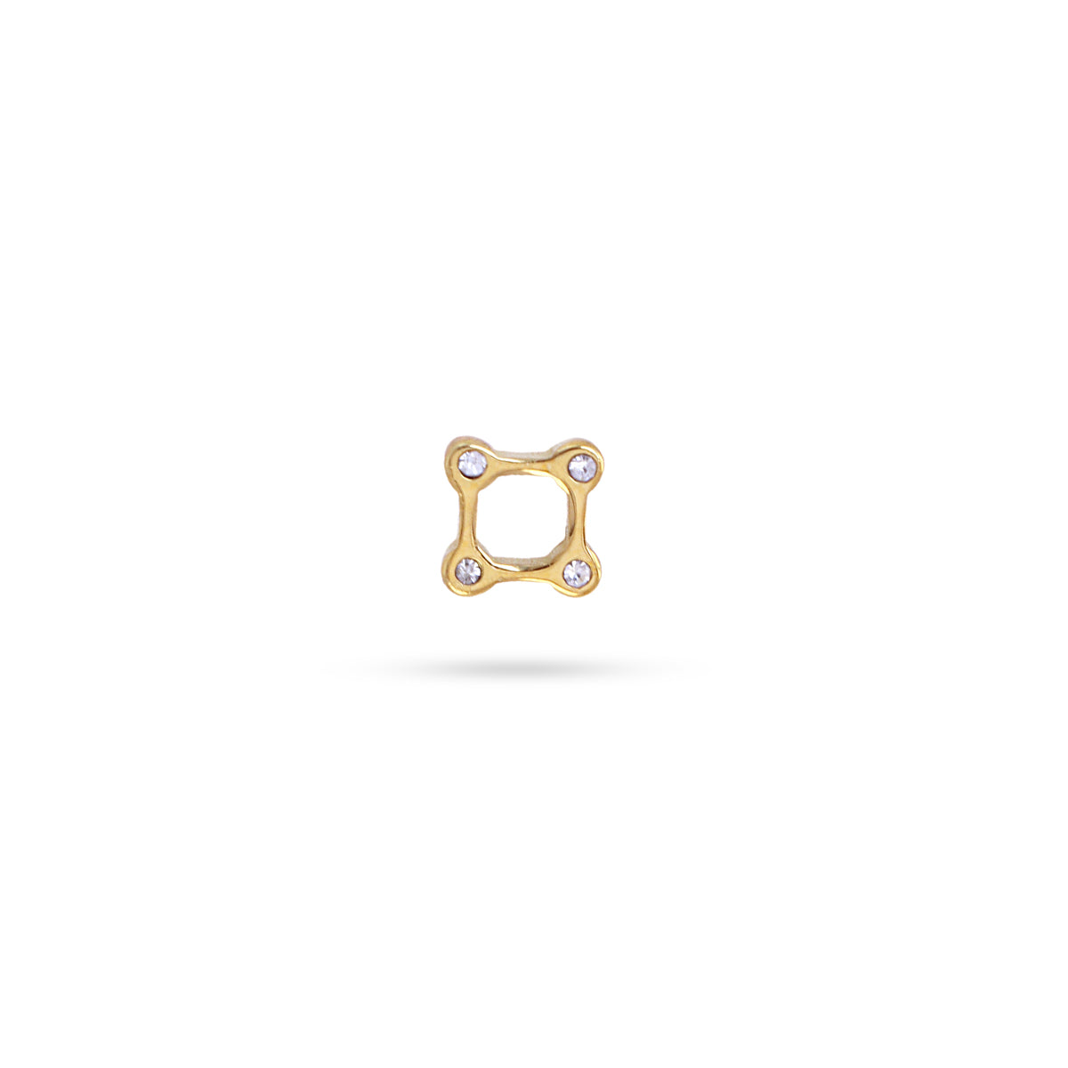 Piercing Square Dorado Anartxy