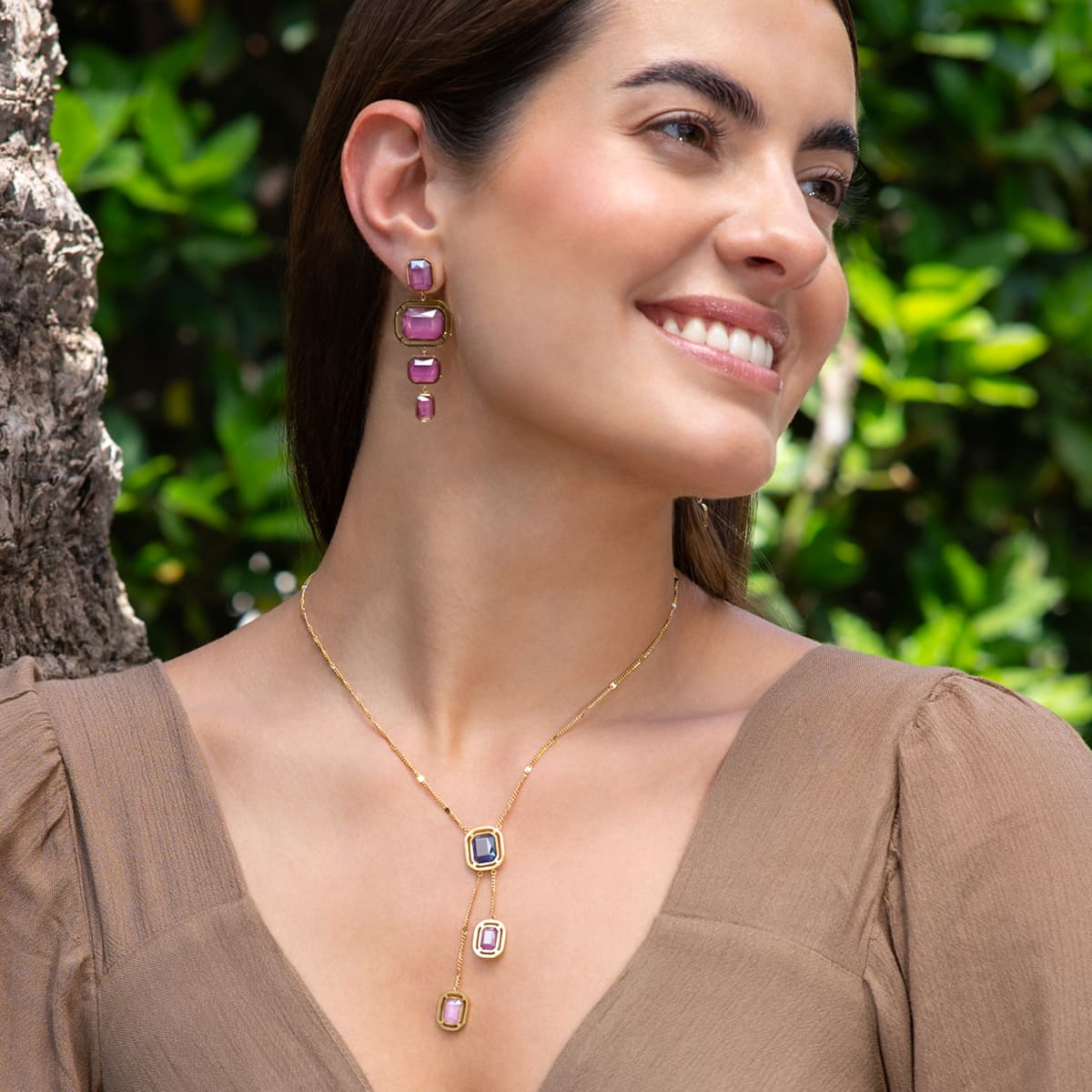 Pendientes Pixels Glowd Rosa Anartxy