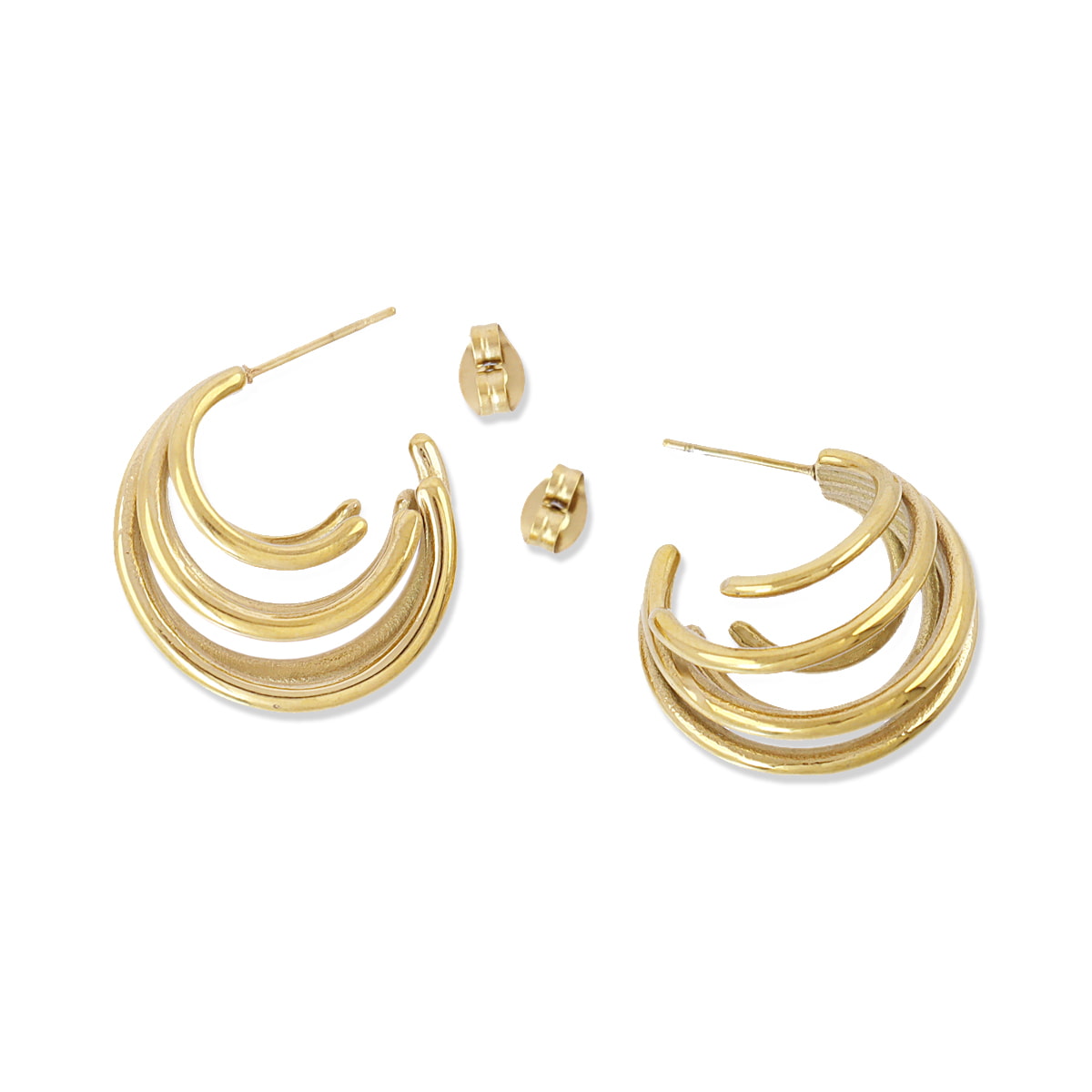 Pendientes Essentials Bask Dorado Anartxy