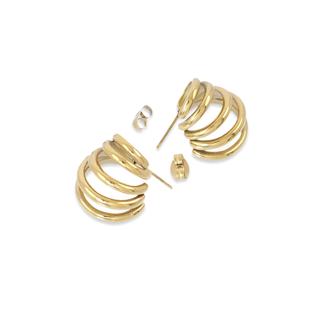 Pendientes Essentials Thrive Dorado Anartxy