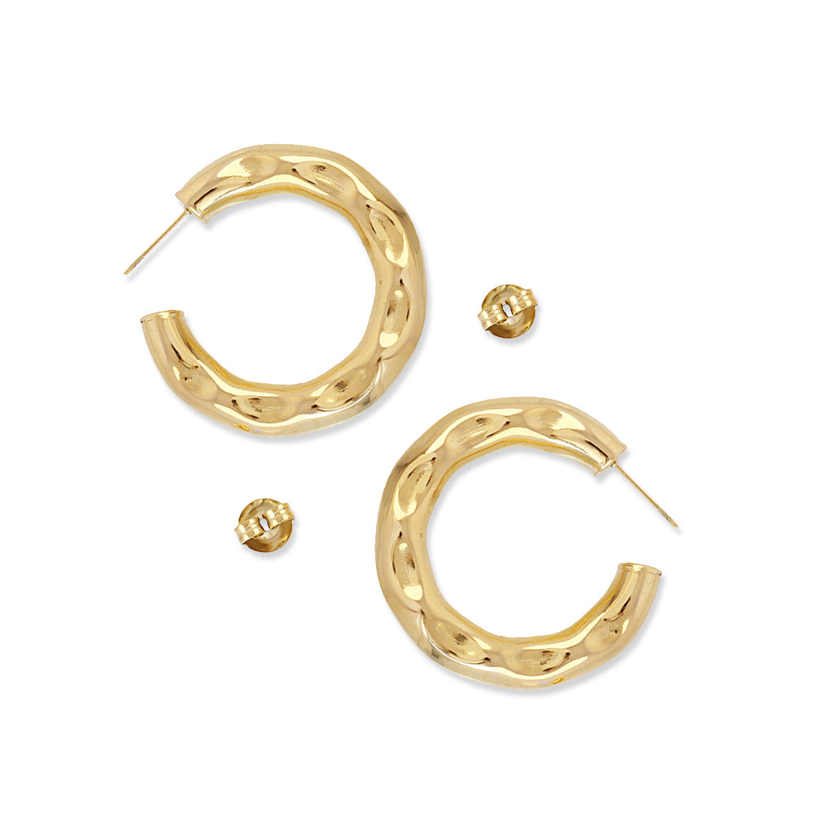 Pendientes Waves Sculpt Dorado Anartxy