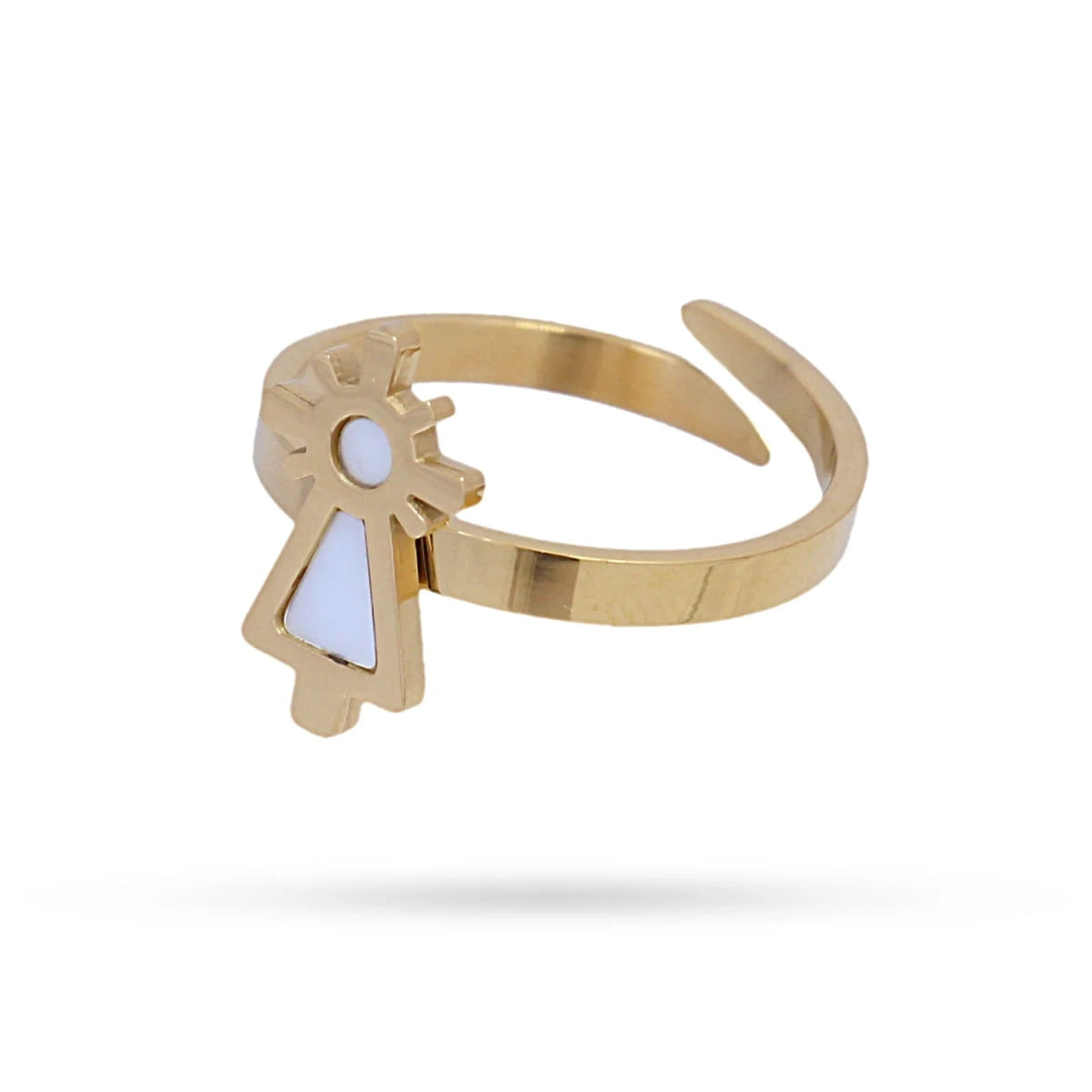 Anillo Ankor Dorado Anartxy