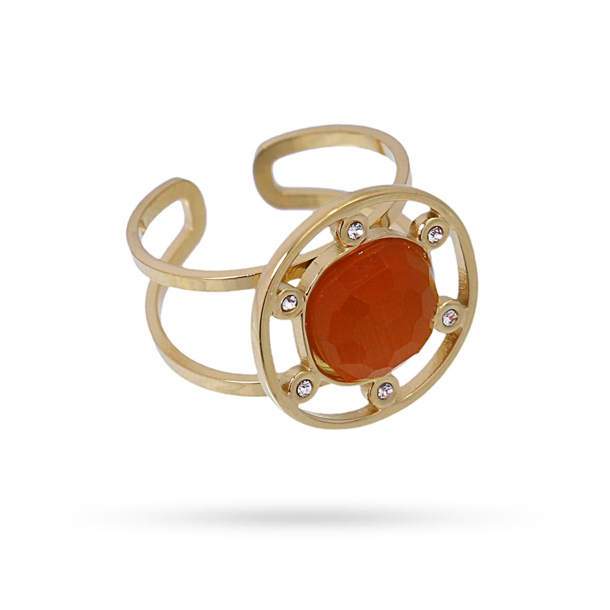 Anillo Anturio Naranja Anartxy