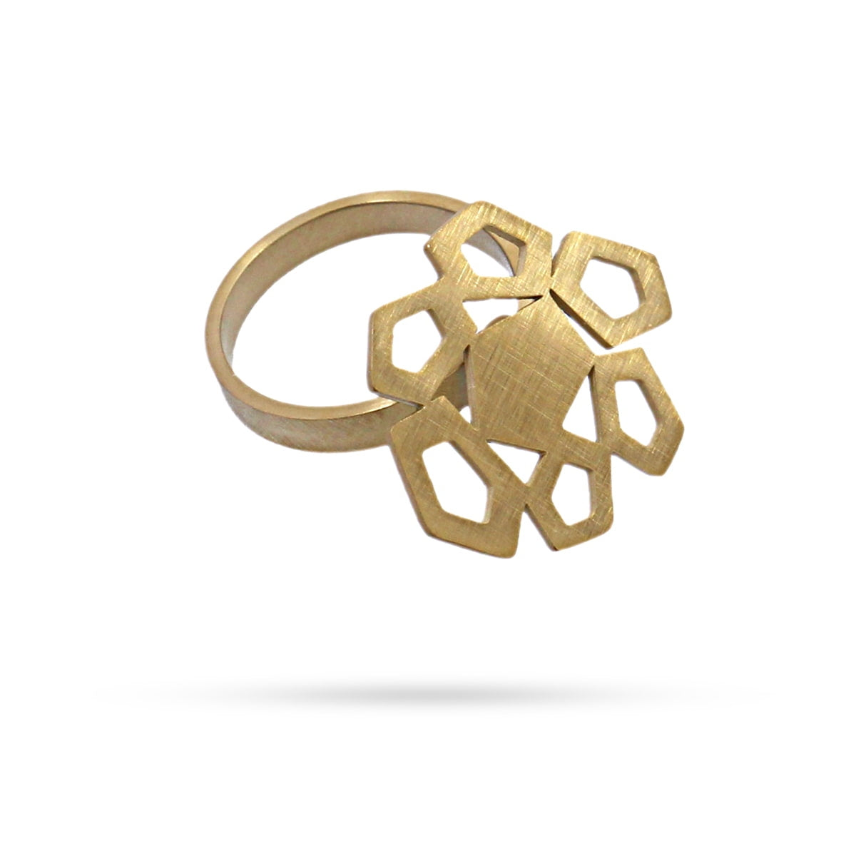 Anillo Arhus Dorado Anartxy