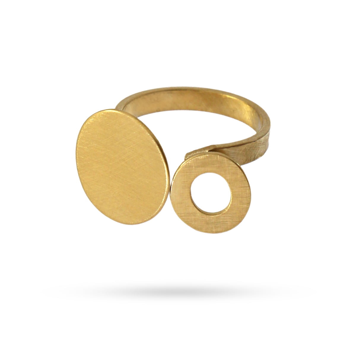 Anillo Belgrado Dorado Anartxy