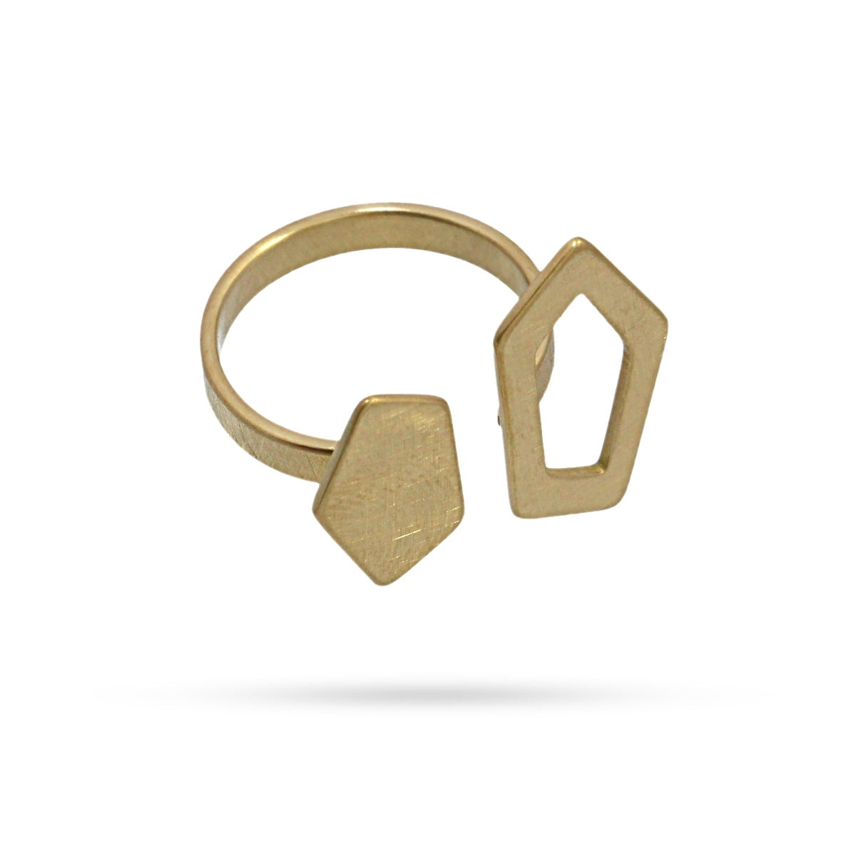 Anillo Bergen Dorado Anartxy