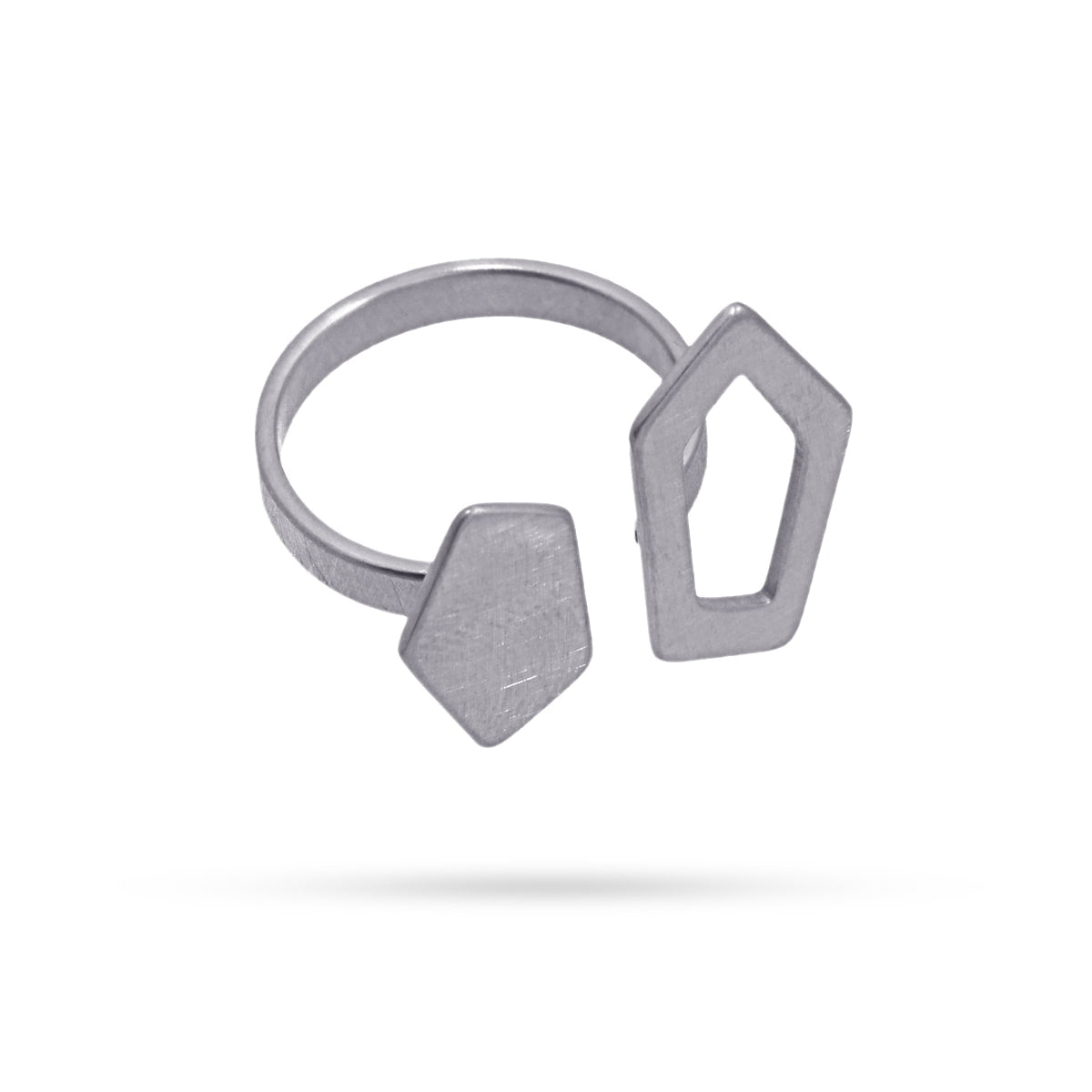 Anillo Bergen Plateado Anartxy