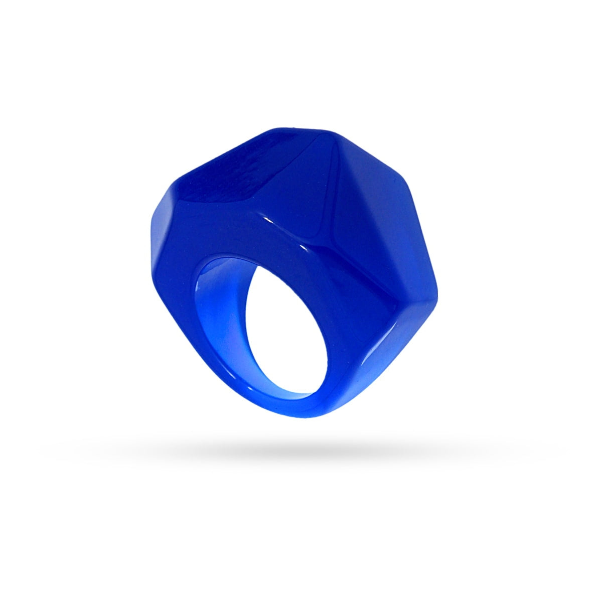 Anillo Resin Coconut Azul Anartxy