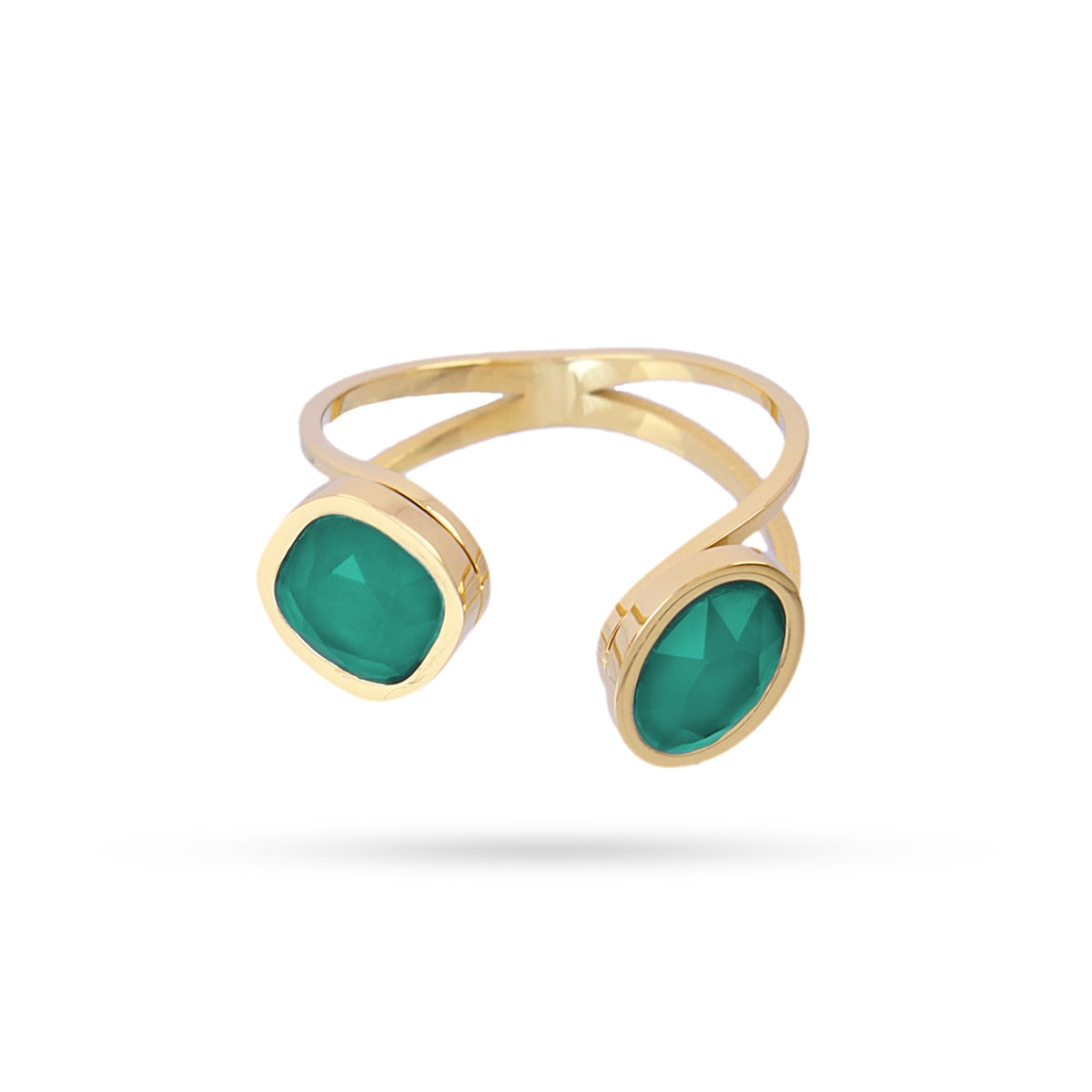 Anillo Drops Glade Verde Anartxy