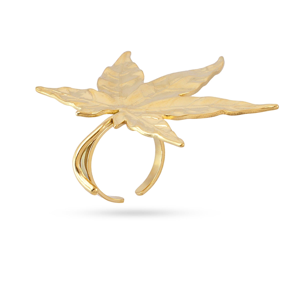 Anillo Essentials Bloom Dorado Anartxy