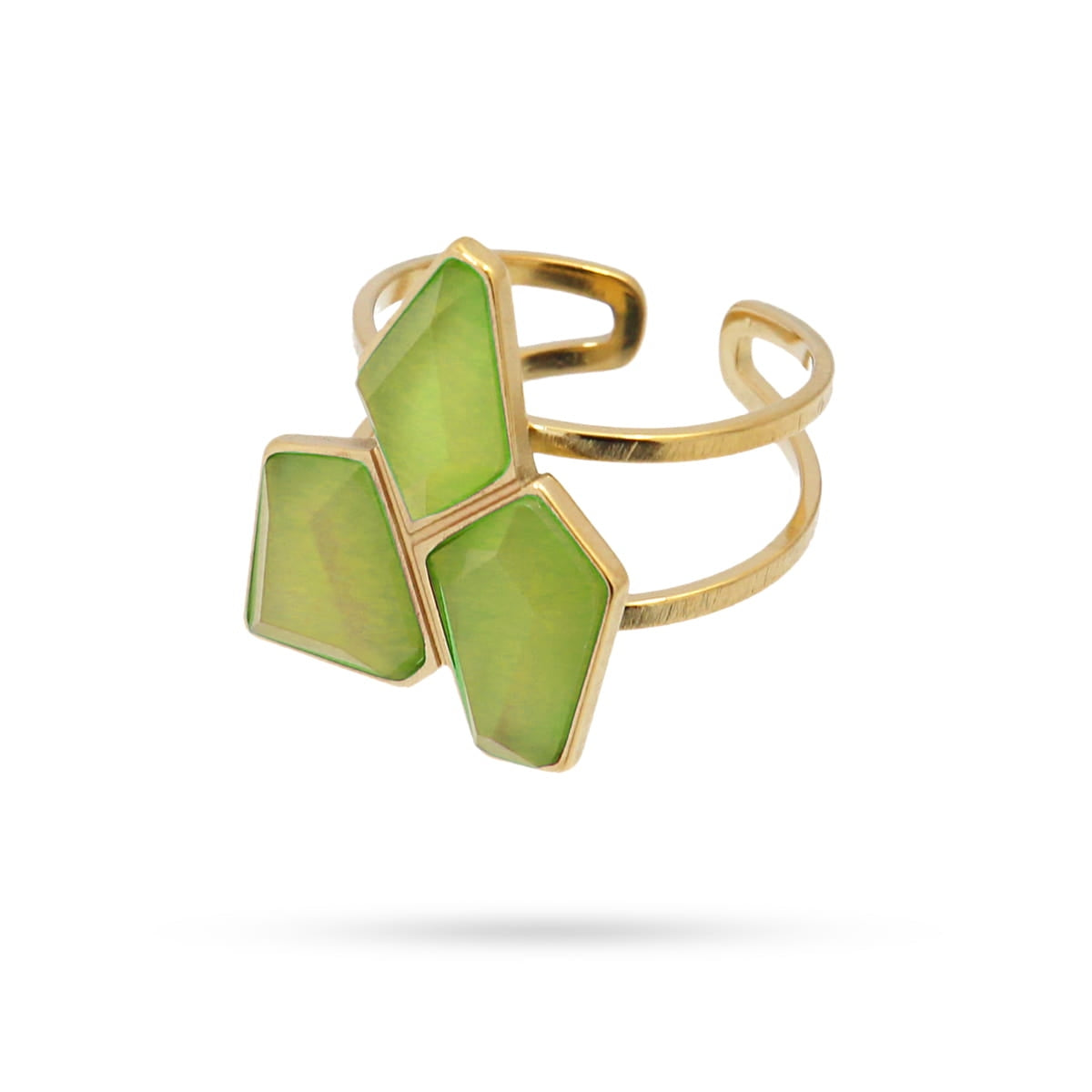 Anillo Geranio Verde Anartxy