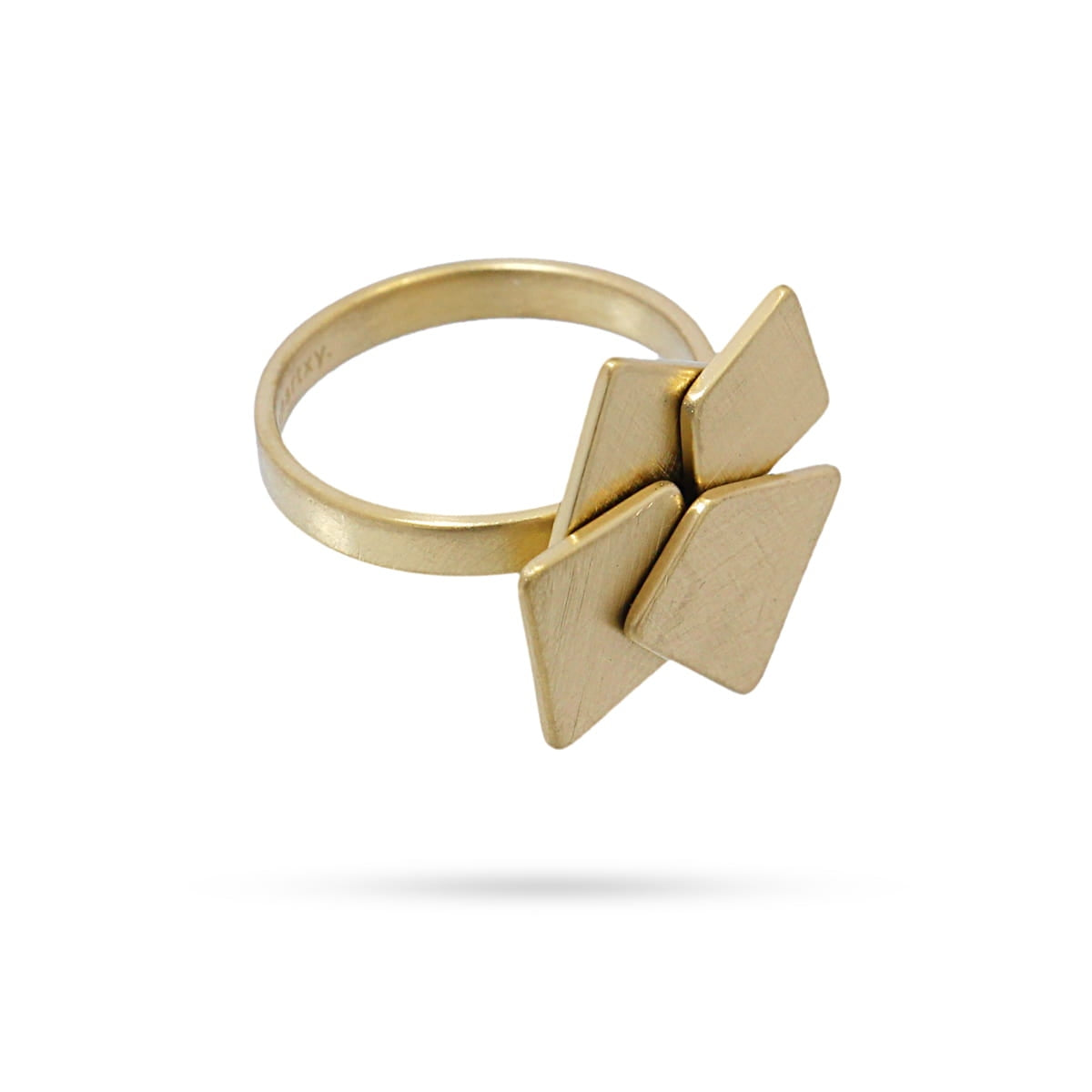 Anillo Malmo Dorado Anartxy