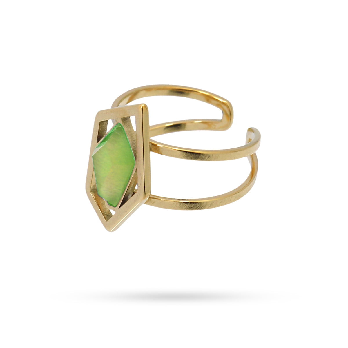 Anillo Narciso Verde Anartxy