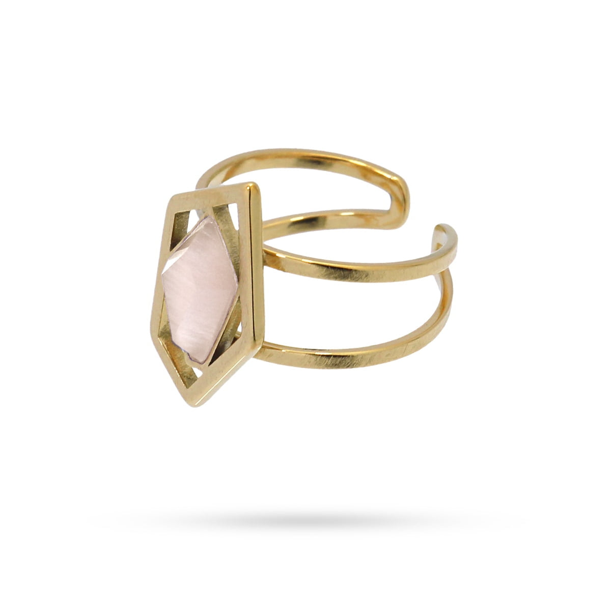 Anillo Narciso Beige Anartxy