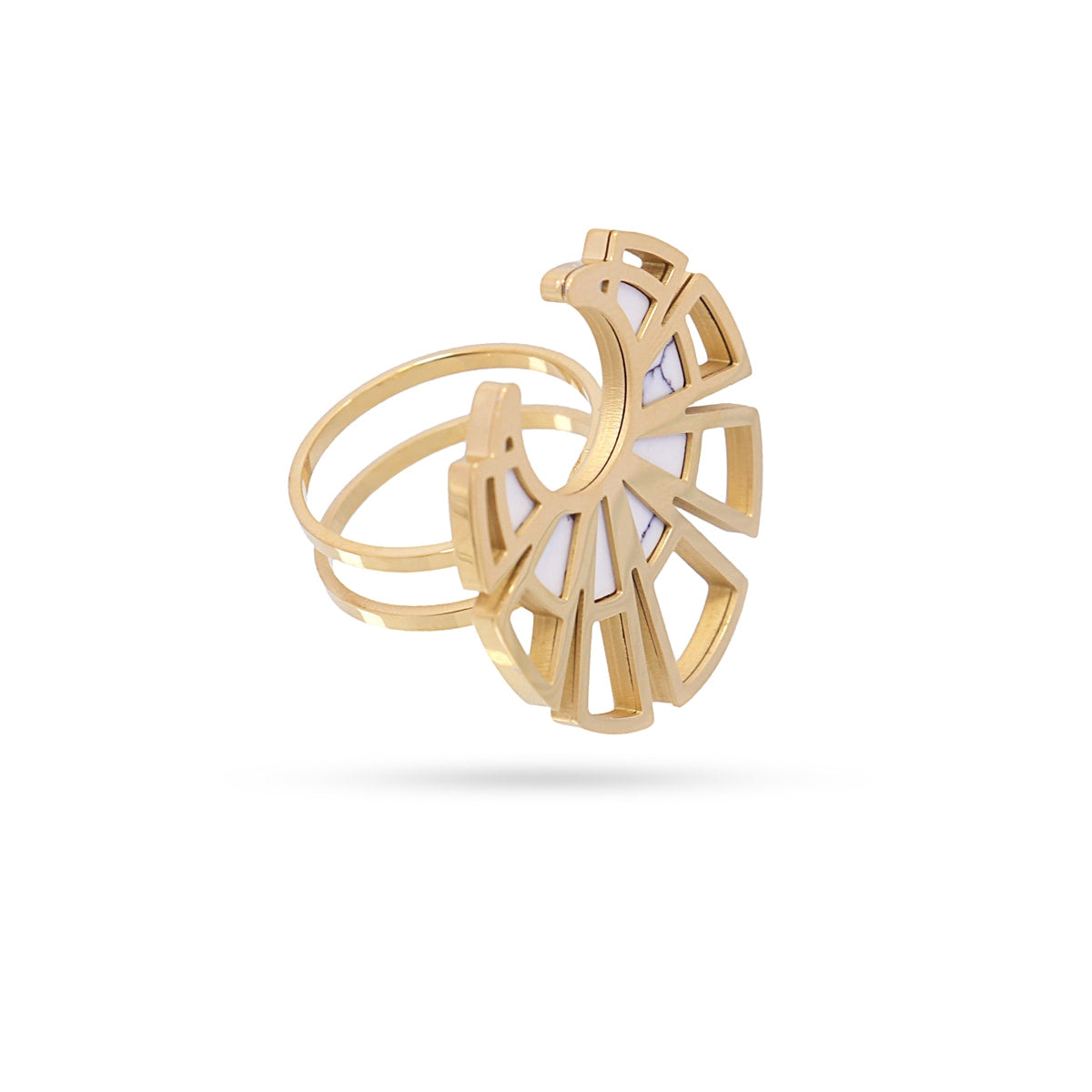 Anillo Breeze Zephyra Blanco Anartxy