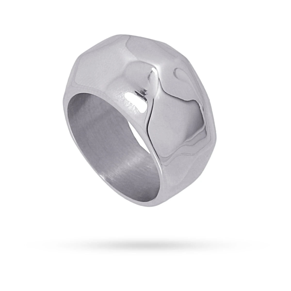 Anillo Norma Plateado Anartxy