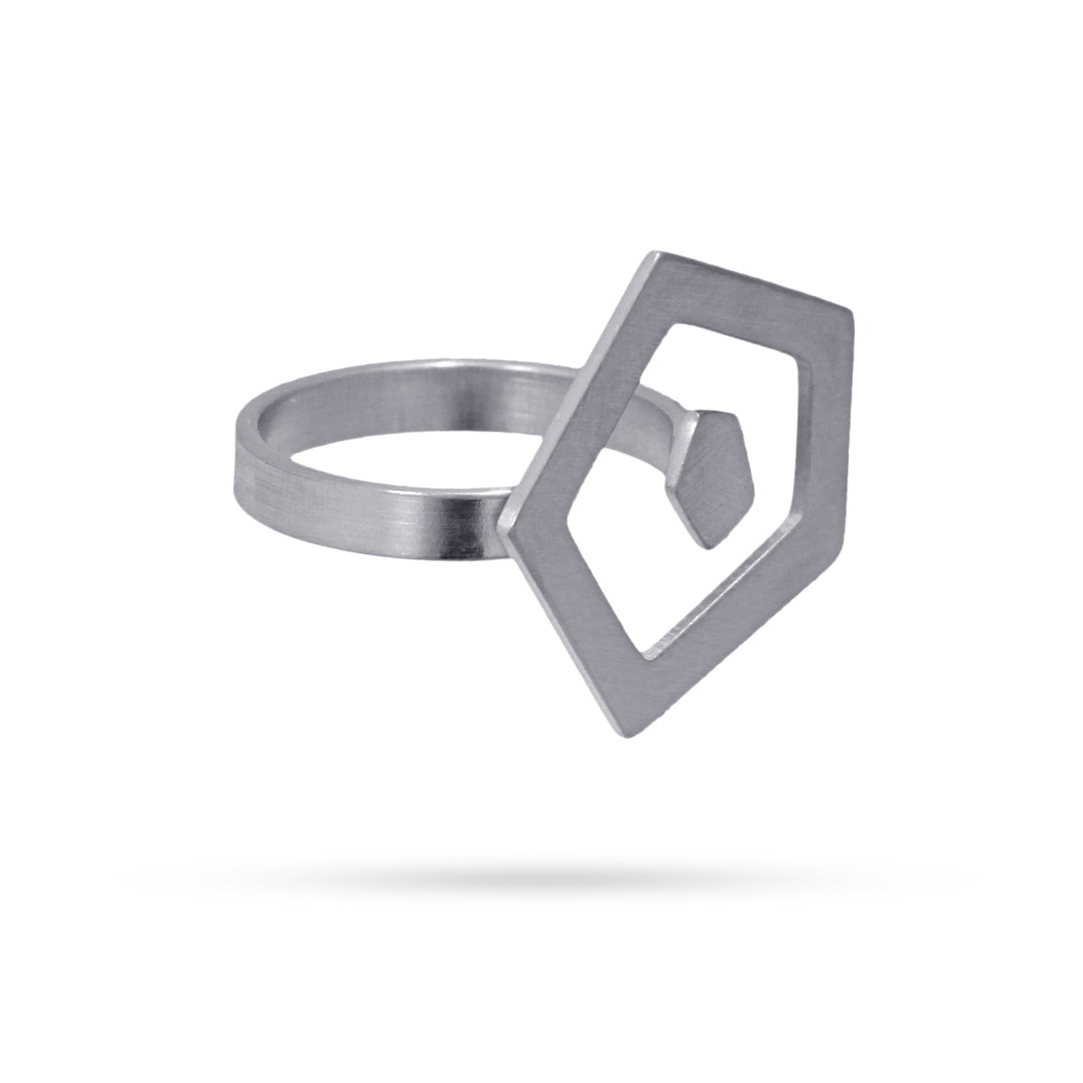 Anillo Odense Plateado Anartxy