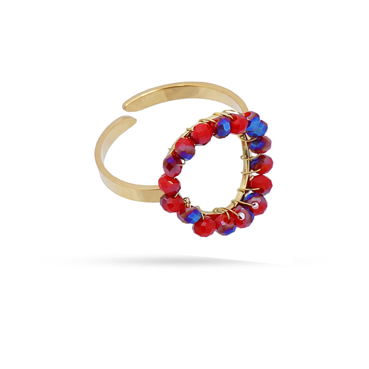 Anillo Levity Whisper Rojo Anartxy