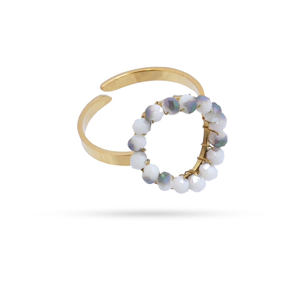 Anillo Levity Whisper Blanco Anartxy