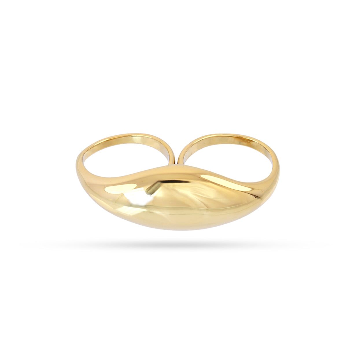 Anillo Waves Stride Dorado Anartxy